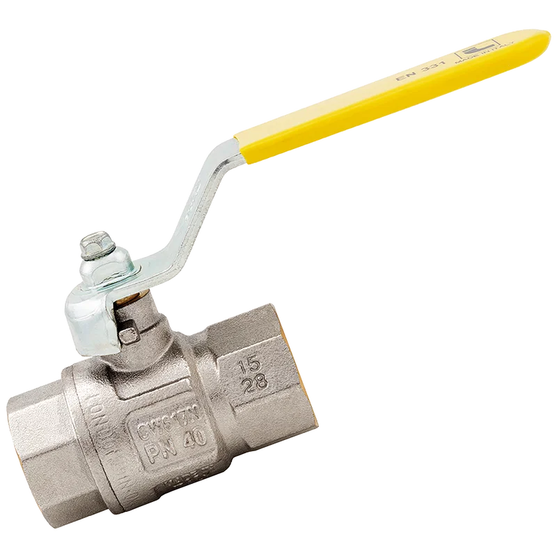 BSP FEM GAS F/FLOW B/V FLAT LEVER