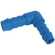 3/8 ID X 1/4ID HOSE REDUCE ELBOW BLUE