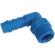 3/4 BSPT MALE X 3/4 ID HOSE ELBOW BLUE