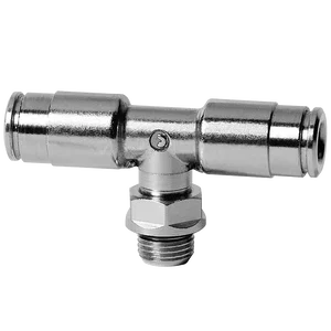 OD X 1/8BSPP SER 8000 M/STUD TEE