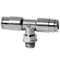 4MM OD X 1/8BSPP SER 8000 M/STUD TEE