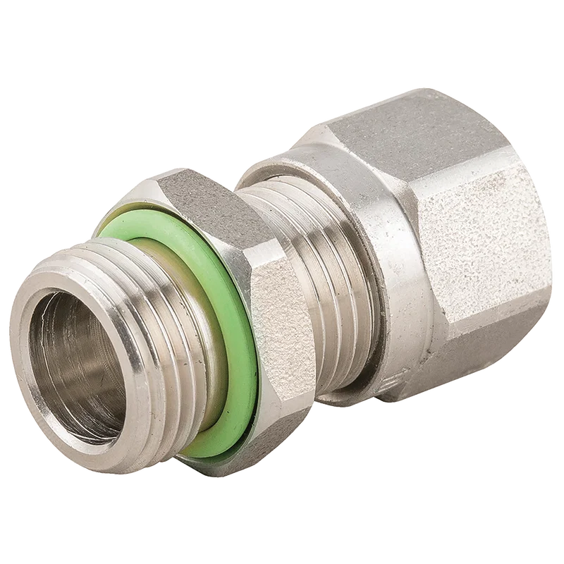BSPP MALE STUD S/STEEL