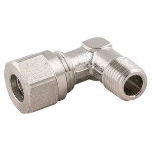 BSPT MALE STUD S/STEEL ELBOW