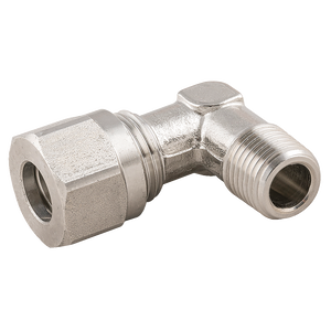BSPT MALE STUD S/STEEL ELBOW