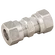 10MM EQUAL STRAIGHT CONNECTOR S/STEEL