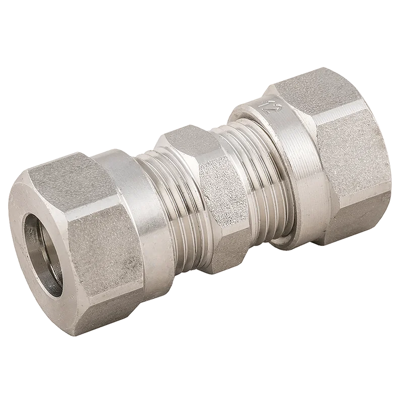 EQUAL STRAIGHT CONNECTOR S/STEEL