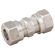 10MM EQUAL STRAIGHT CONNECTOR S/STEEL