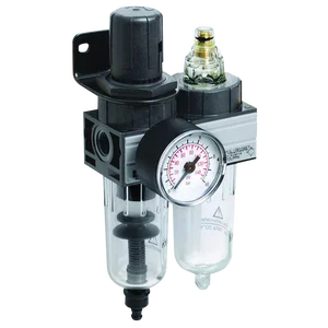 P3L LITE FRL UNIT WITH BRACKET AND GAUGE