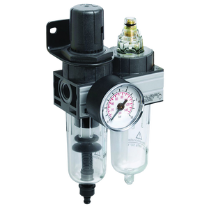 P3L LITE FRL UNIT WITH BRACKET AND GAUGE