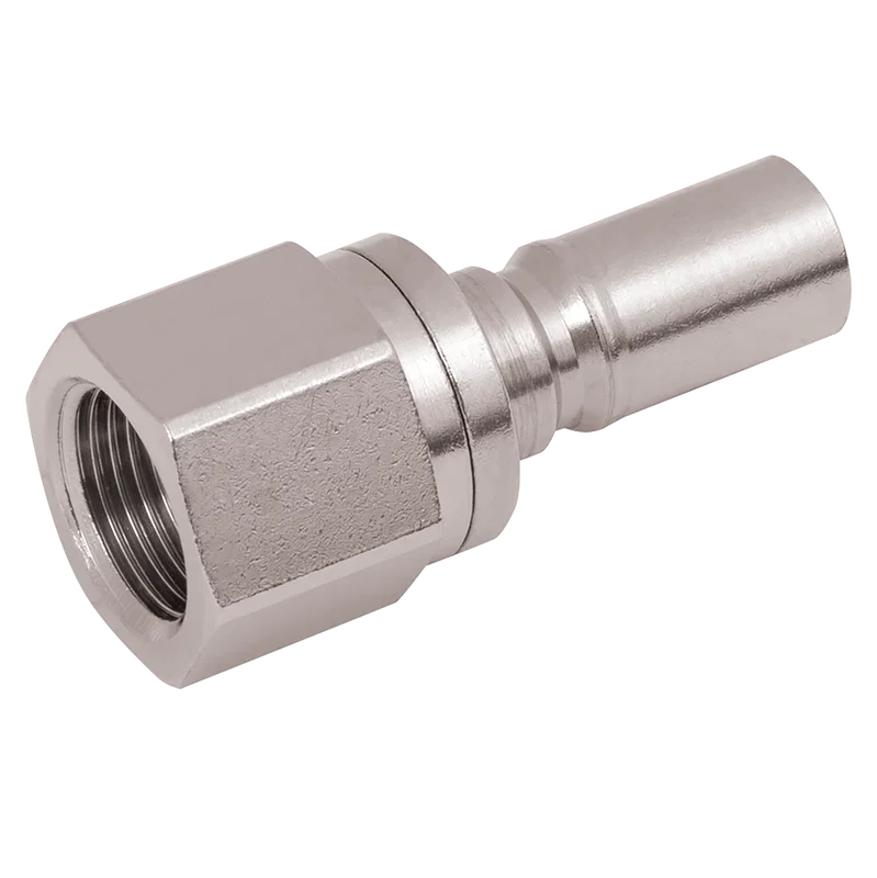 ST. ST. FEMALE VALVED PLUG