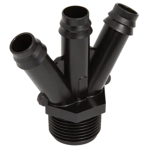 3/4 OD POLY Y MALEXTUBE 3 WAY