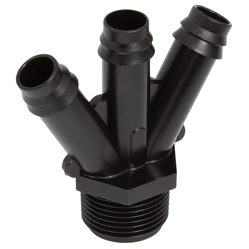 3/4 OD POLY Y MALEXTUBE 3 WAY