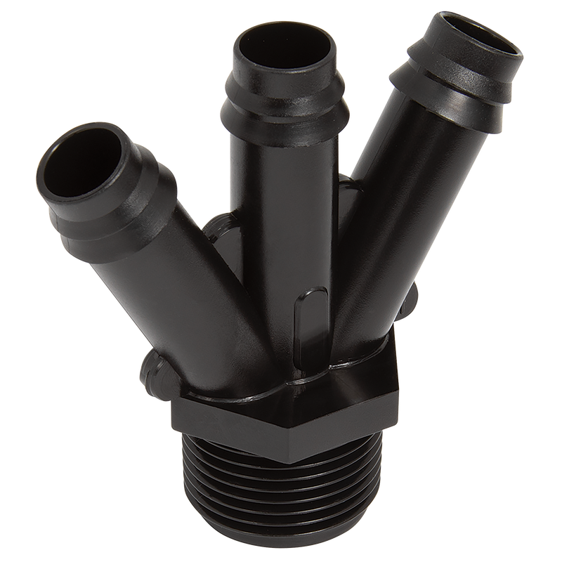 3/4 OD POLY Y MALEXTUBE 3 WAY
