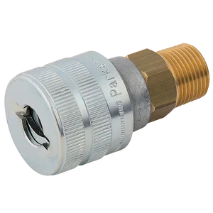 1/4 BSPT M SCHRADER SERIES 17 COUPLING