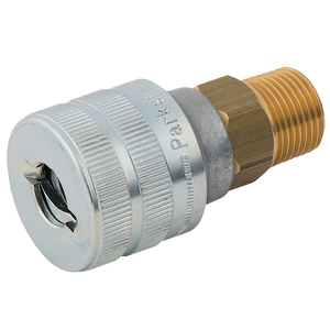 1/4 BSPT M SCHRADER SERIES 17 COUPLING