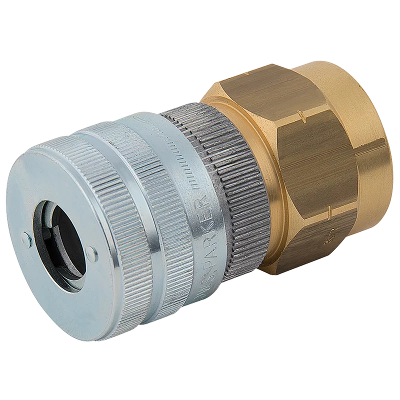 BSPP F SCHRADER SERIES 68 COUPLING