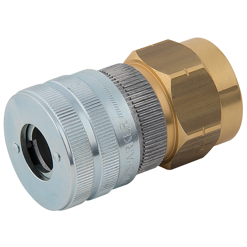 BSPP F SCHRADER SERIES 68 COUPLING