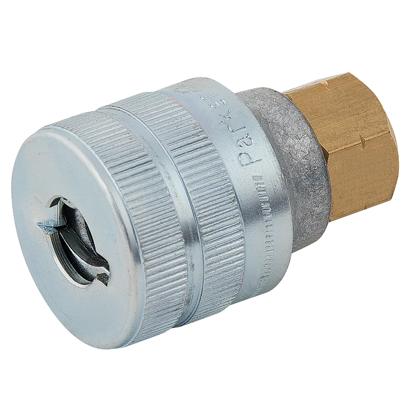 1/4 BSPP F SCHRADER SERIES 17 COUPLING