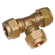 10MM OD EQUAL TEE BRASS