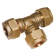 10MM OD EQUAL TEE BRASS