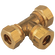 3/16OD EQUAL BRASS TEE