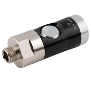 MALE BSPP PUSH BUTTON COUPLING EURO