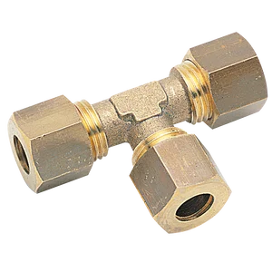 OD EQUAL BRASS TEE