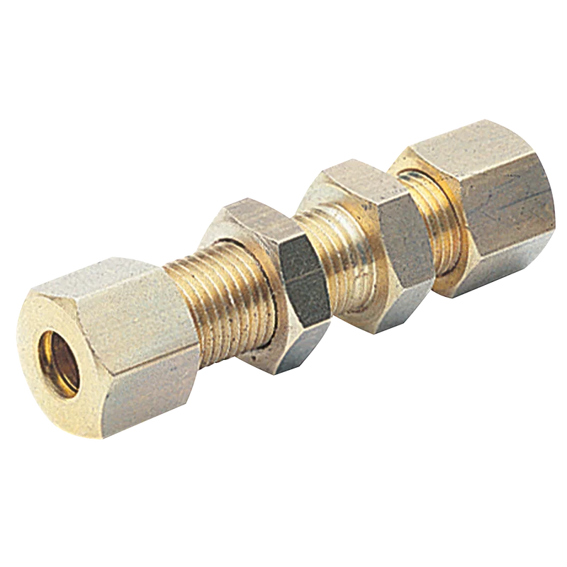 OD BULKHEAD BRASS CONNECTOR