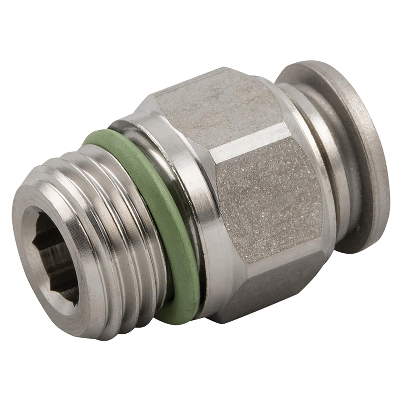 08MM OD X 1/4 BSPP MALE STUD 316 ST/ST
