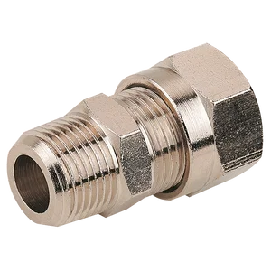 MALE STUD NICKEL PLATED