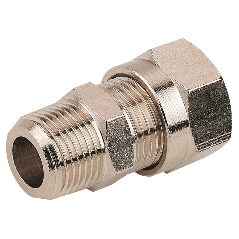 MALE STUD NICKEL PLATED