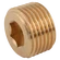 M8 X 1.0 MALE BRASS ALLEN KEY PLUG