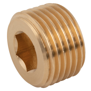 NPT MALE BRASS ALLEN KEY PLUG