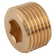 NPT 1/2  MALE BRASS ALLEN KEY PLUG