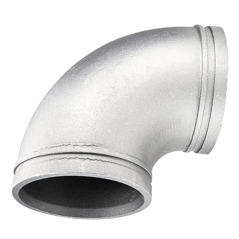 90  ALUMINIUM ELBOW WITH GROOVED ENDS
