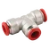 10MM OD EQUAL TEE PUSHIN