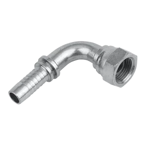 20593 BSP 90 SWEPT SWAGE HOSE INSERT
