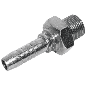 SWAGE HOSE INSERT BSP PARALLEL MALE CONED STRAIGHT