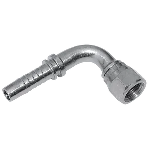 22593-JIC 90 SWEPT FEMALE SWAGE HOSE INSERT