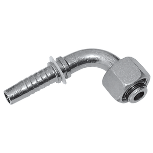 SWAGE HOSE INSERT METRIC 90 SWEPT LIGHT SERIES