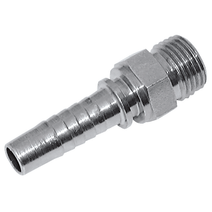 SWAGE HOSE INSERT METRIC MALE STRAIGHT LIGHT SERIES