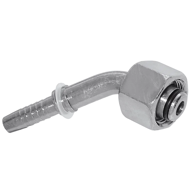 21643 METRIC 45 SWEPT HEAVY SERIES SWAGE HOSE INSERT