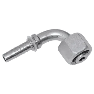 21693 METRIC 90 SWEPT HEAVY SERIES SWAGE HOSE INSERT