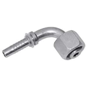 SWAGE HOSE INSERT METRIC 90 SWEPT HEAVY SERIES