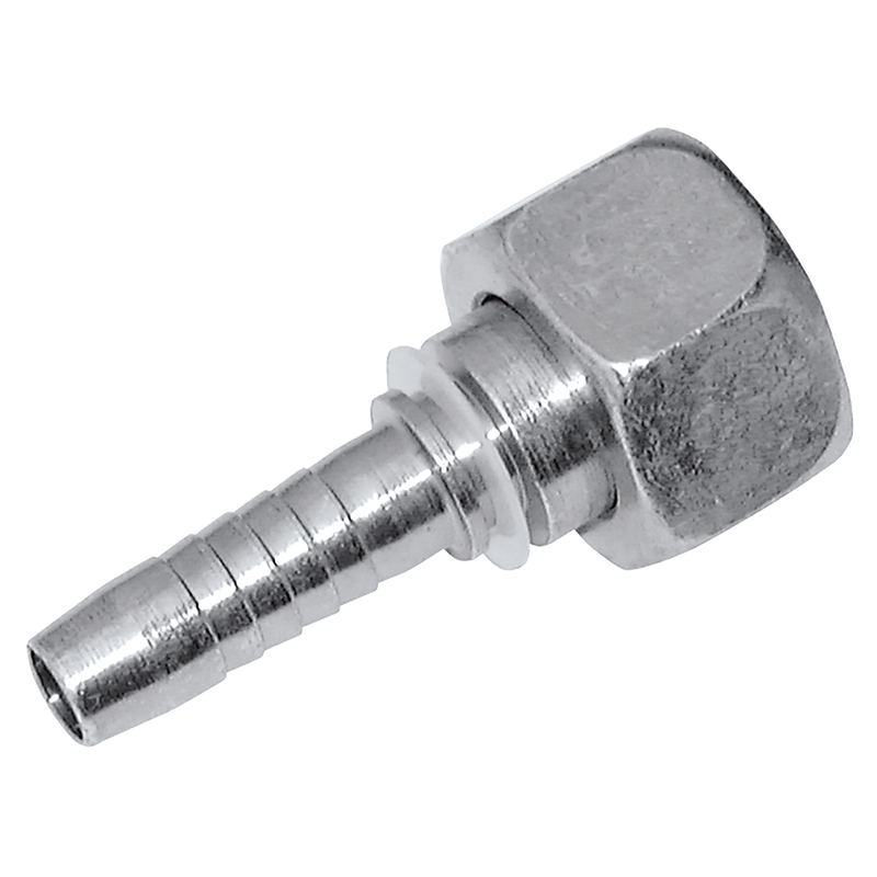 SWAGE HOSE INSERT METRIC FE STRAIGHT HEAVY SERIES
