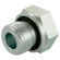 1/2  X 1/4  BSPP M/FEM BUSH/SEAL STEEL