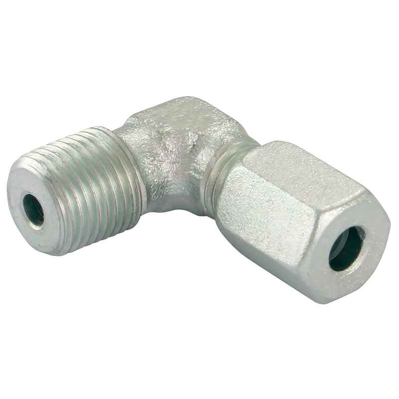 OD X 1/4BSPT MALE ELBOW STEEL (S)