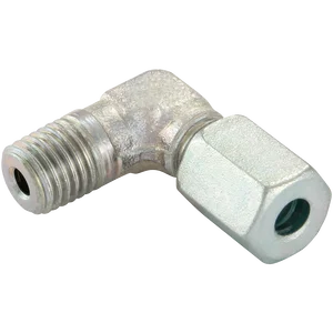 06MM OD X M10X1.0  MALE ELBOW STEEL (LL)