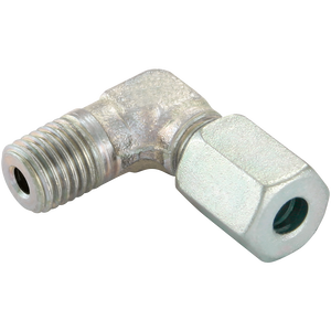 06MM OD X M10X1.0  MALE ELBOW STEEL (LL)