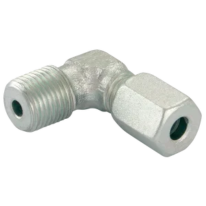 OD X 1/8BSPT MALE ELBOW STEEL (LL)
